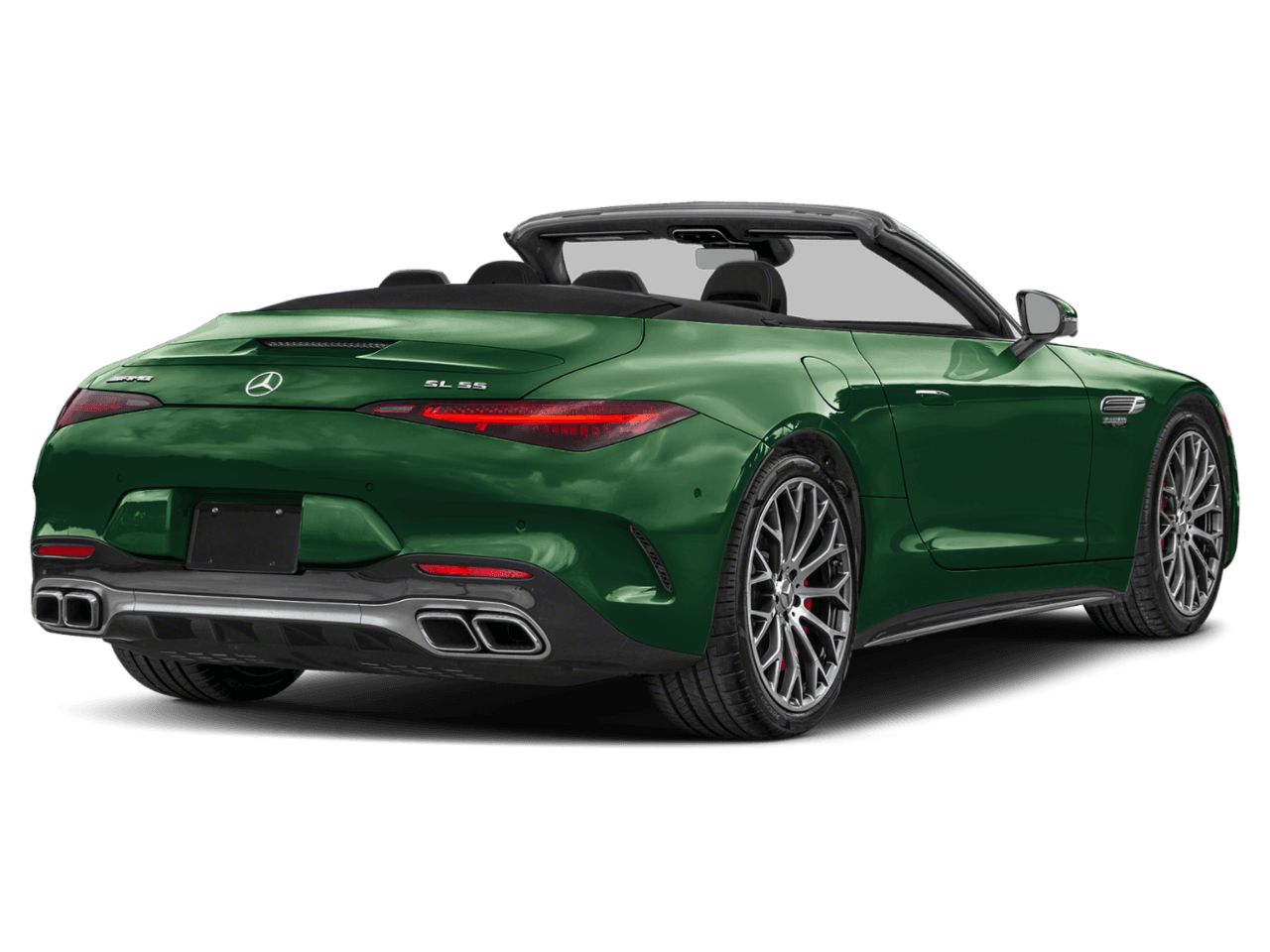 2026 Mercedes-Benz SL AMG SL 55 - Rear 3/4, facing to the right