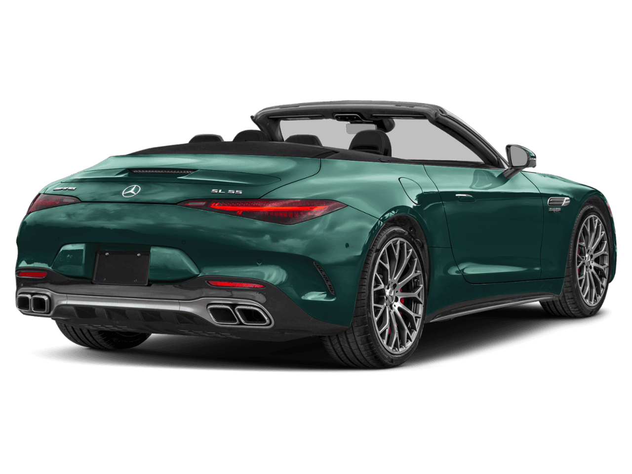2026 Mercedes-Benz SL AMG SL 55 - Rear 3/4, facing to the right