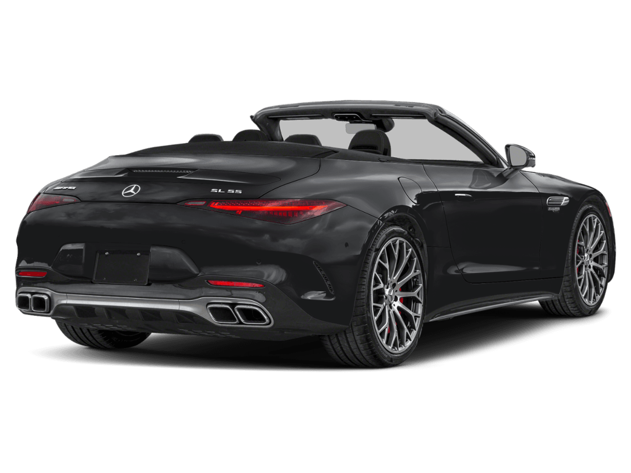 2026 Mercedes-Benz SL AMG SL 55 - Rear 3/4, facing to the right