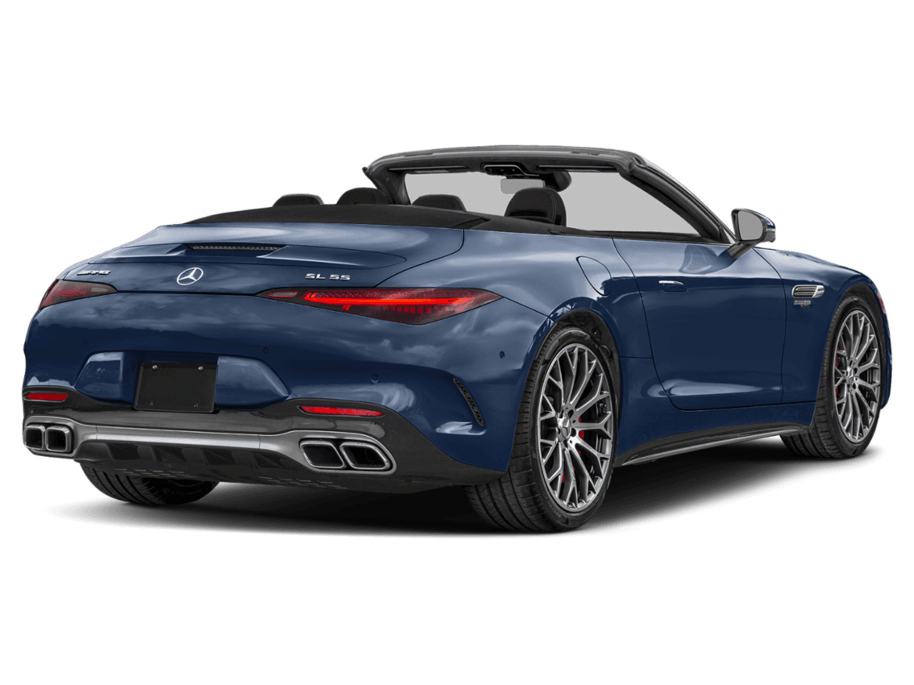 2026 Mercedes-Benz SL AMG SL 55 - Rear 3/4, facing to the right