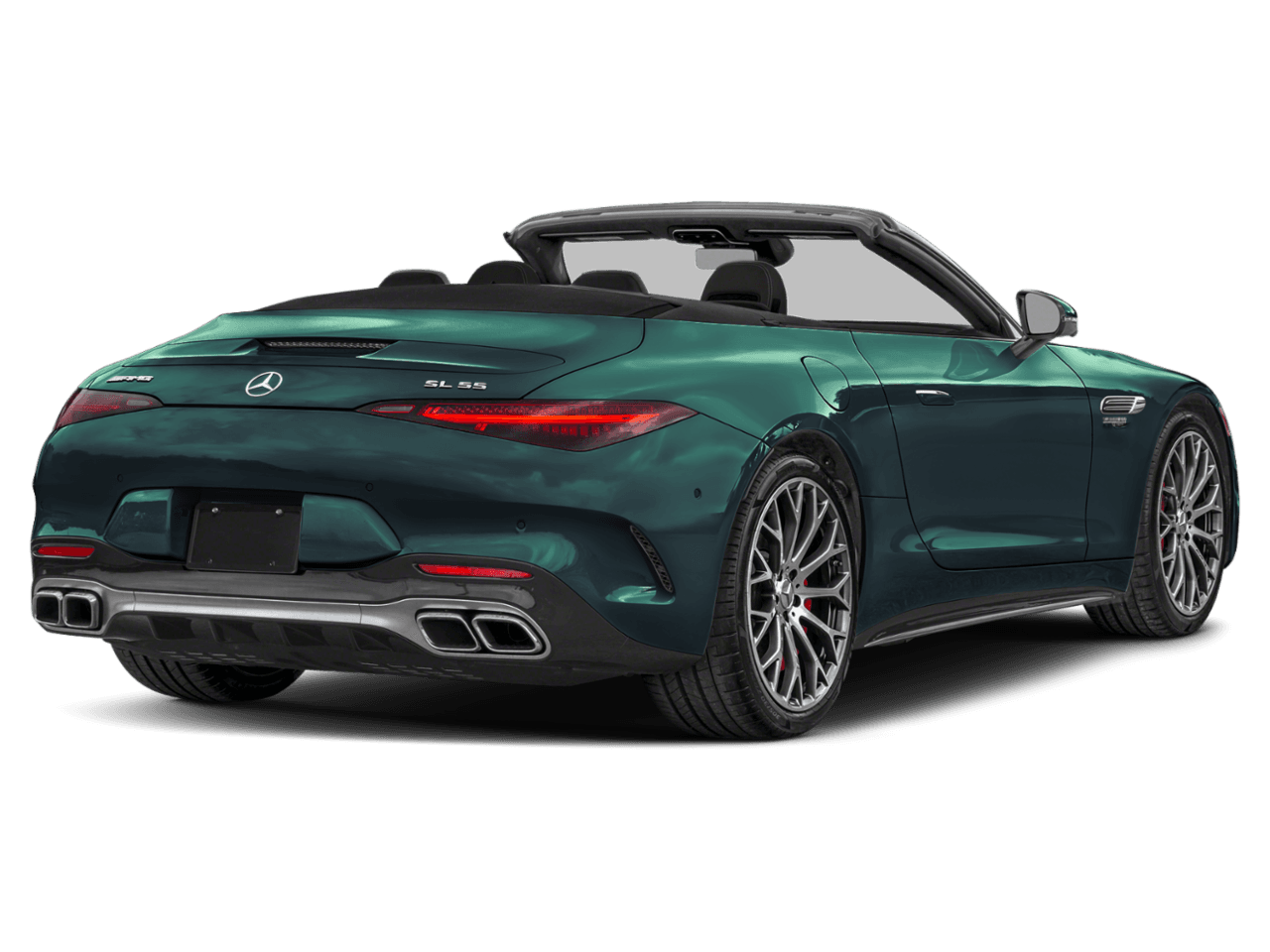 2026 Mercedes-Benz SL AMG SL 55 - Rear 3/4, facing to the right