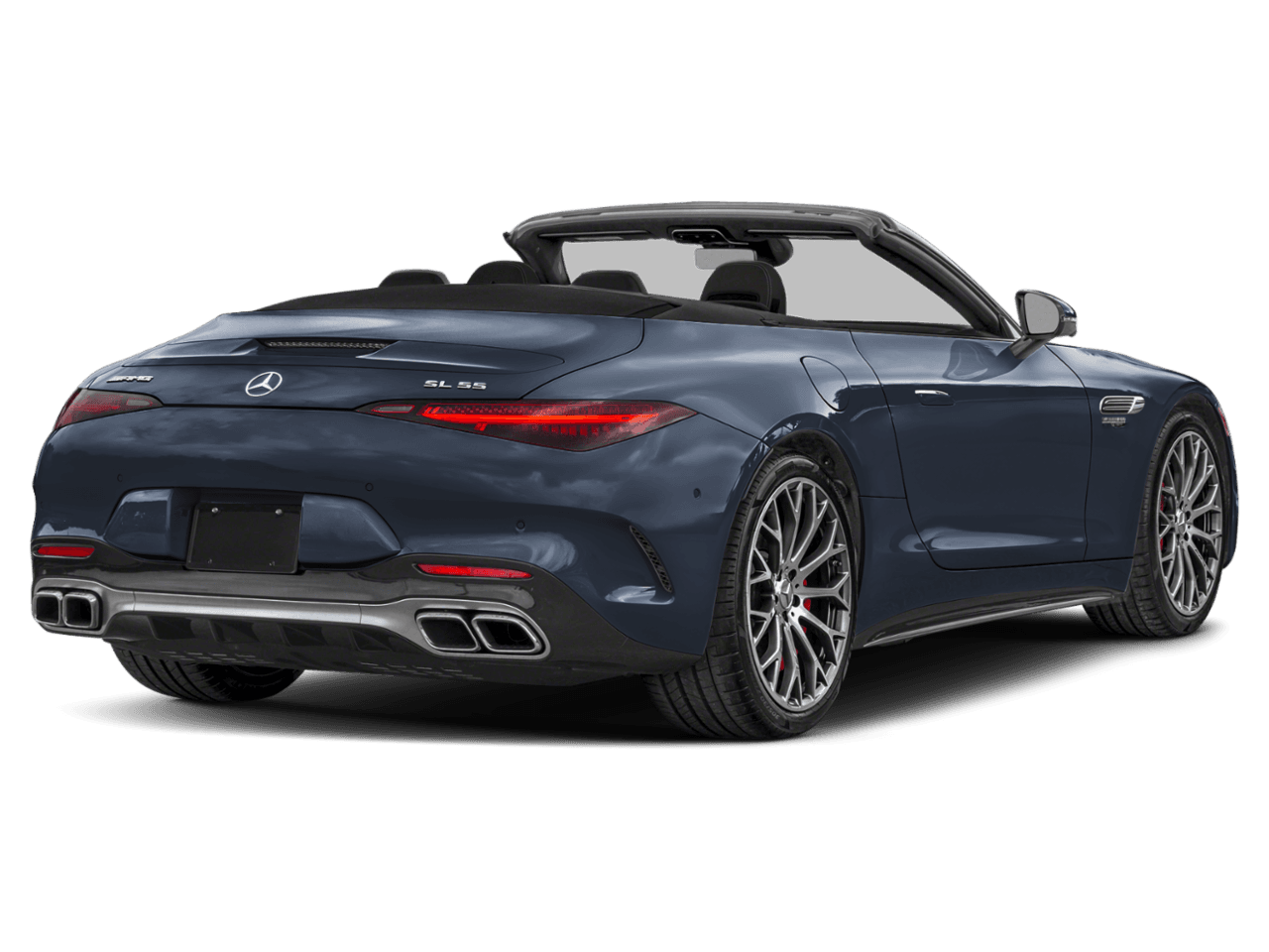 2026 Mercedes-Benz SL AMG SL 55 - Rear 3/4, facing to the right