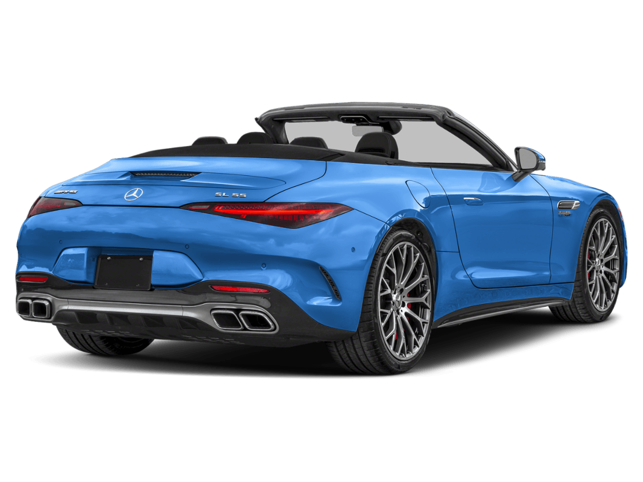 2026 Mercedes-Benz SL AMG SL 55 - Rear 3/4, facing to the right