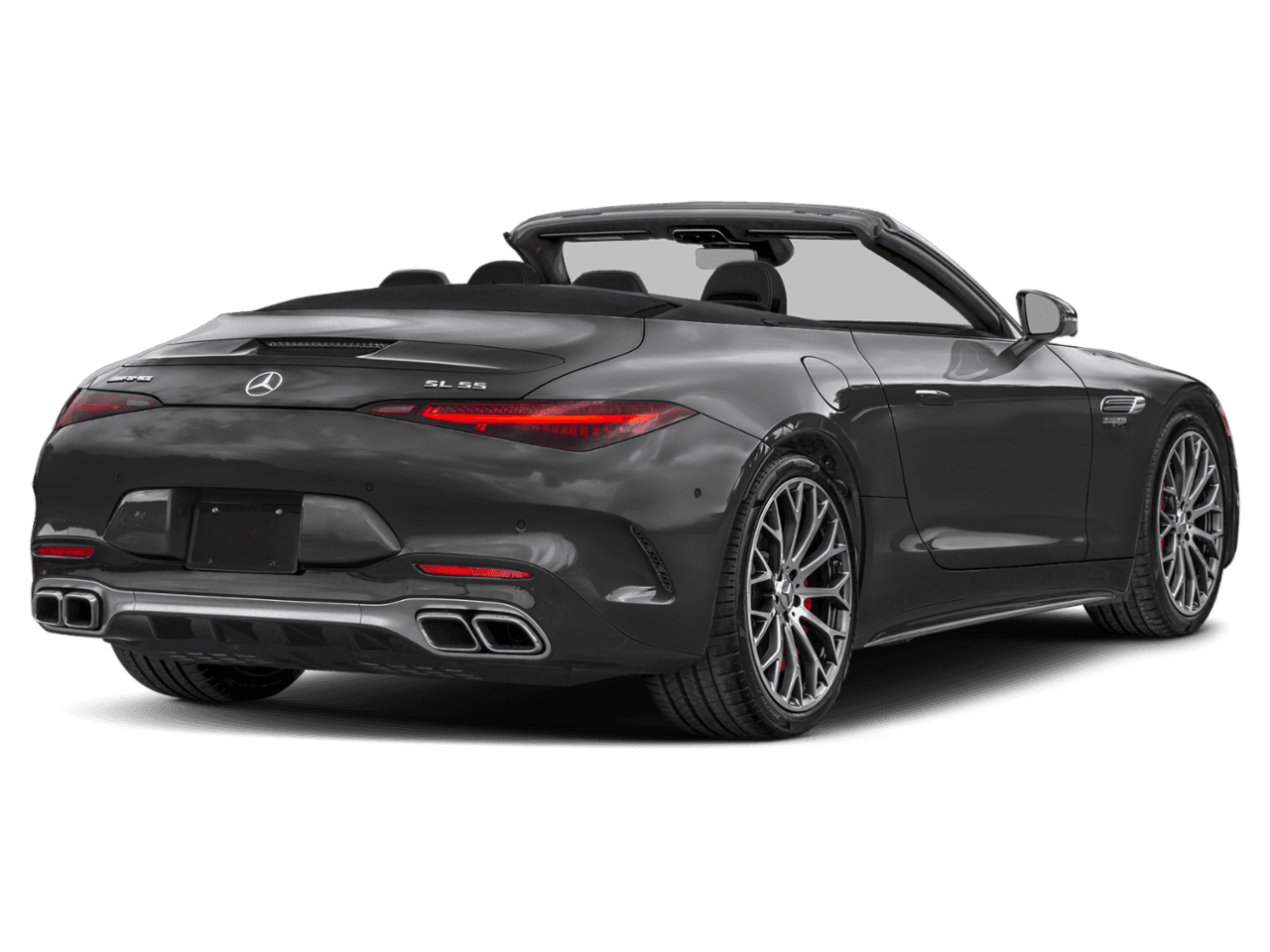 2026 Mercedes-Benz SL AMG SL 55 - Rear 3/4, facing to the right
