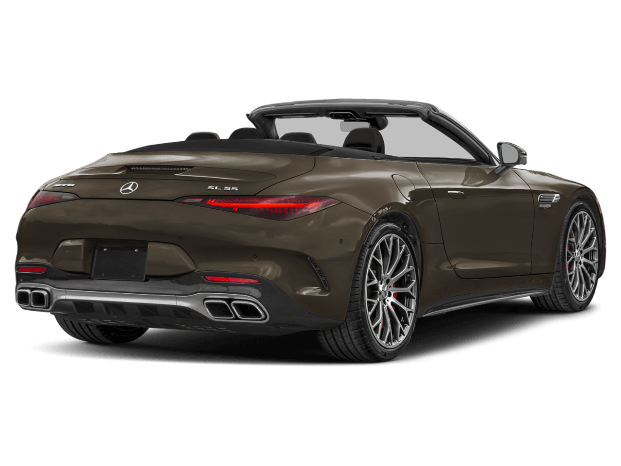 2026 Mercedes-Benz SL AMG SL 55 - Rear 3/4, facing to the right