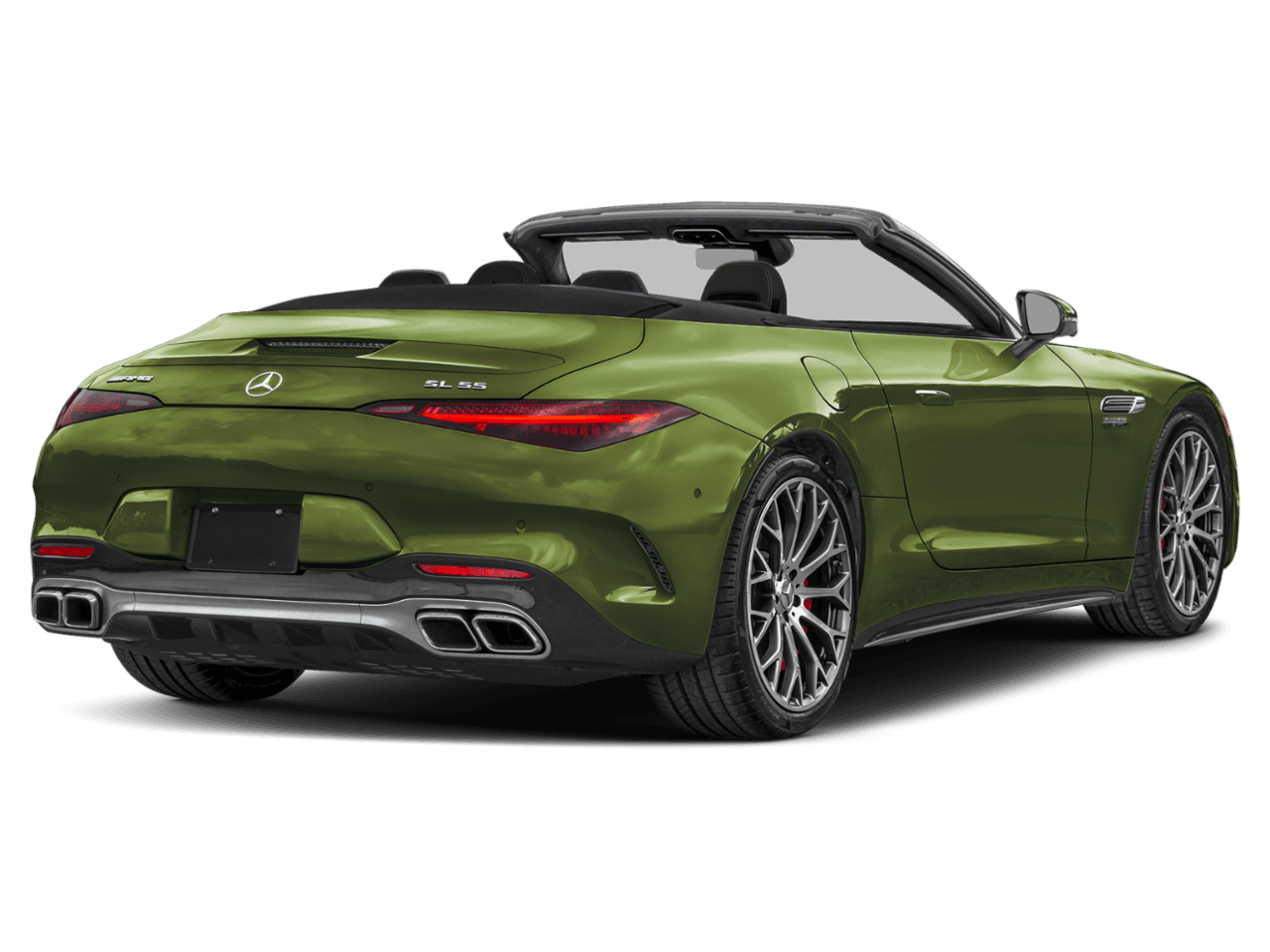 2026 Mercedes-Benz SL AMG SL 55 - Rear 3/4, facing to the right