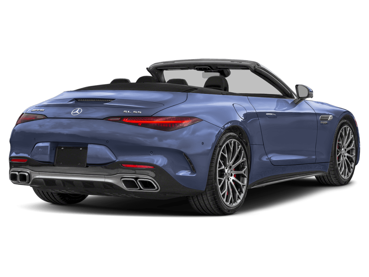 2026 Mercedes-Benz SL AMG SL 55 - Rear 3/4, facing to the right