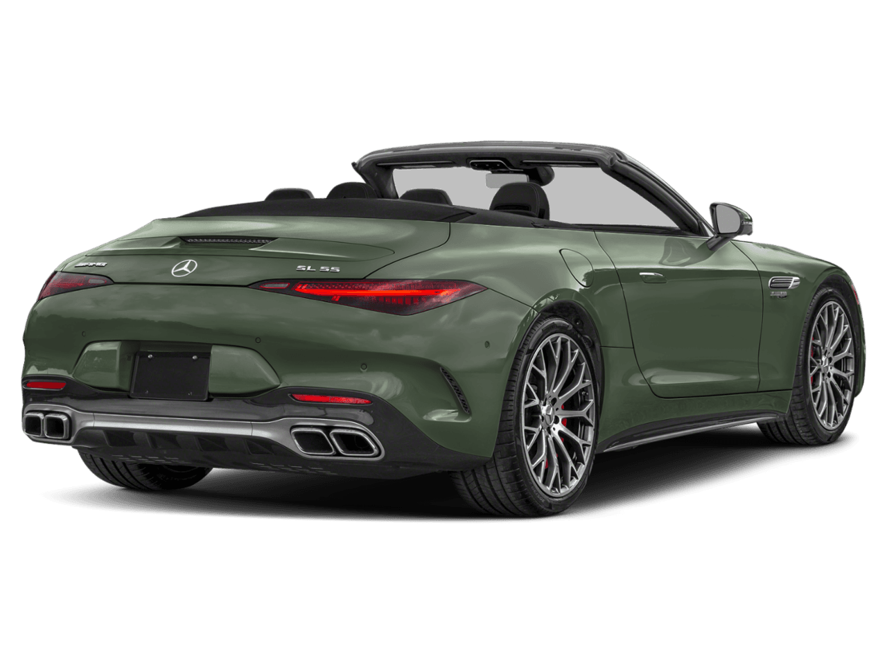 2026 Mercedes-Benz SL AMG SL 55 - Rear 3/4, facing to the right
