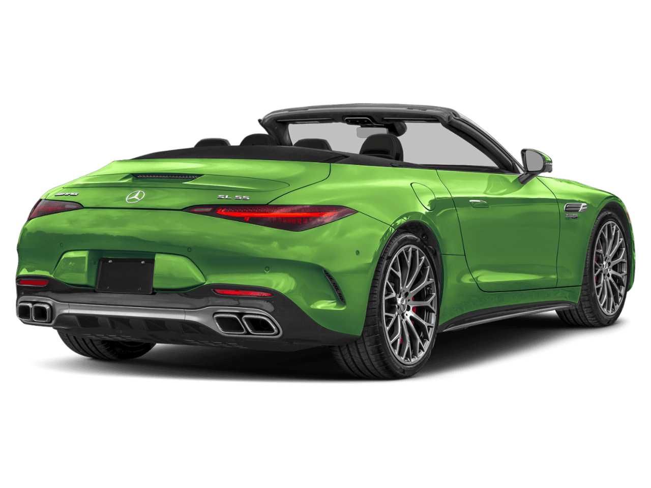 2026 Mercedes-Benz SL AMG SL 55 - Rear 3/4, facing to the right