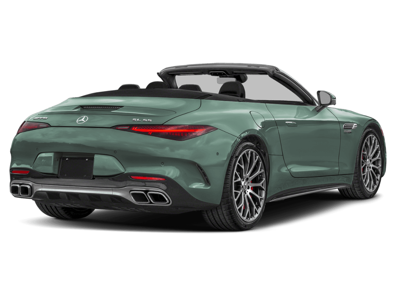 2026 Mercedes-Benz SL AMG SL 55 - Rear 3/4, facing to the right