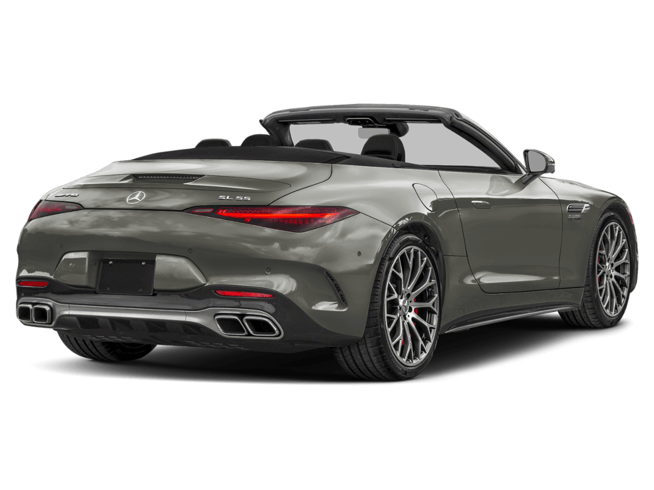 2026 Mercedes-Benz SL AMG SL 55 - Rear 3/4, facing to the right