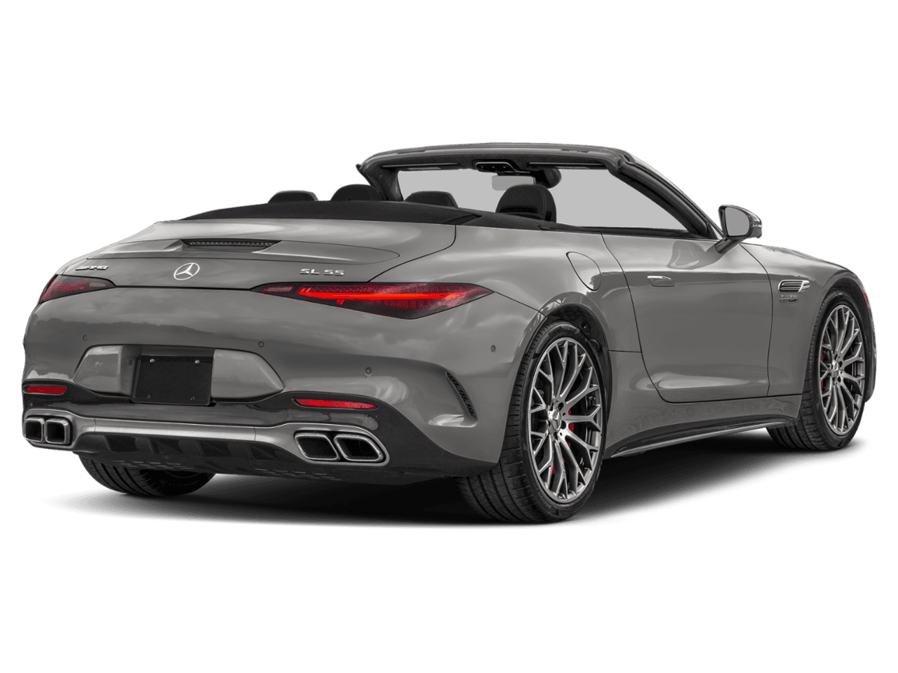2026 Mercedes-Benz SL AMG SL 55 - Rear 3/4, facing to the right