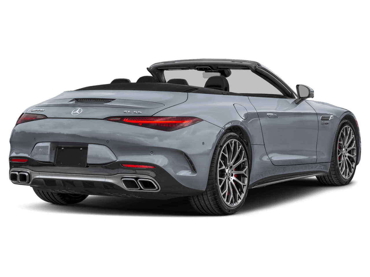 2026 Mercedes-Benz SL AMG SL 55 - Rear 3/4, facing to the right