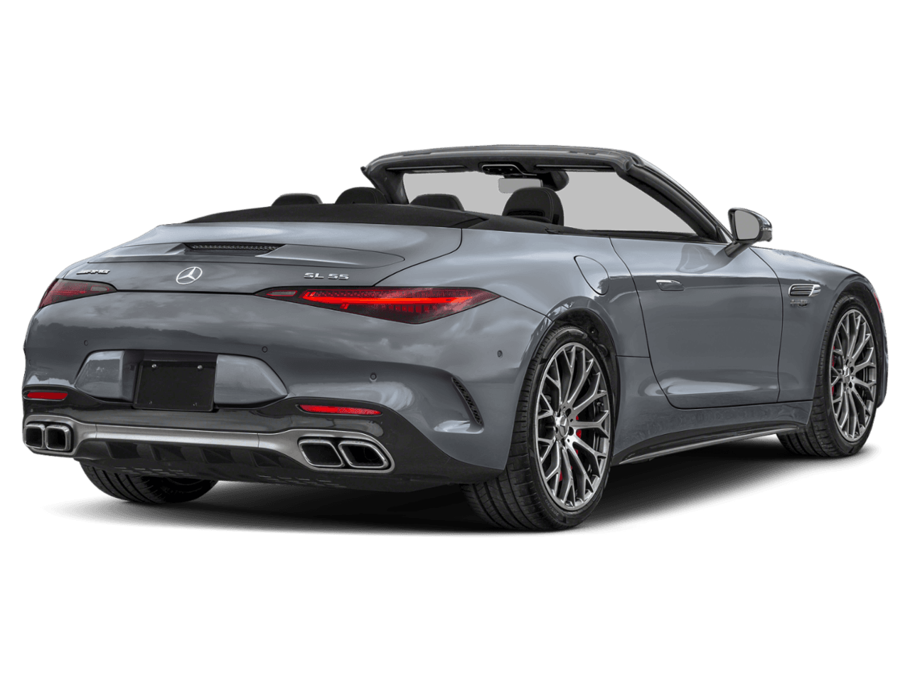 2026 Mercedes-Benz SL AMG SL 55 - Rear 3/4, facing to the right