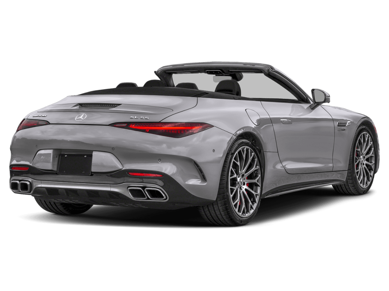 2026 Mercedes-Benz SL AMG SL 55 - Rear 3/4, facing to the right