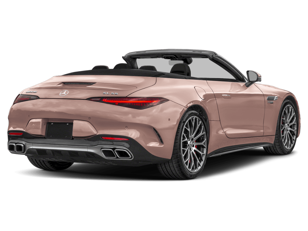 2026 Mercedes-Benz SL AMG SL 55 - Rear 3/4, facing to the right