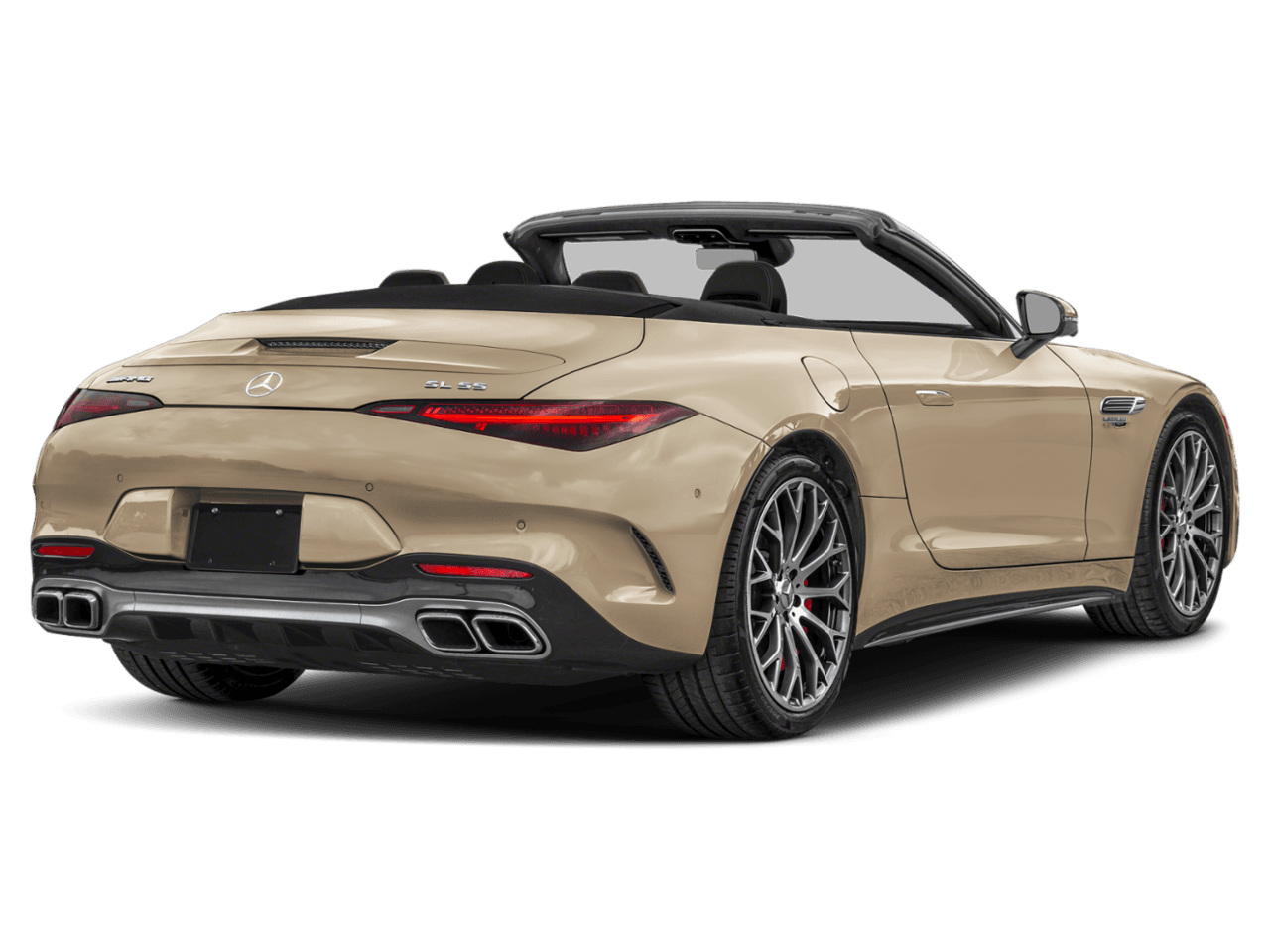 2026 Mercedes-Benz SL AMG SL 55 - Rear 3/4, facing to the right