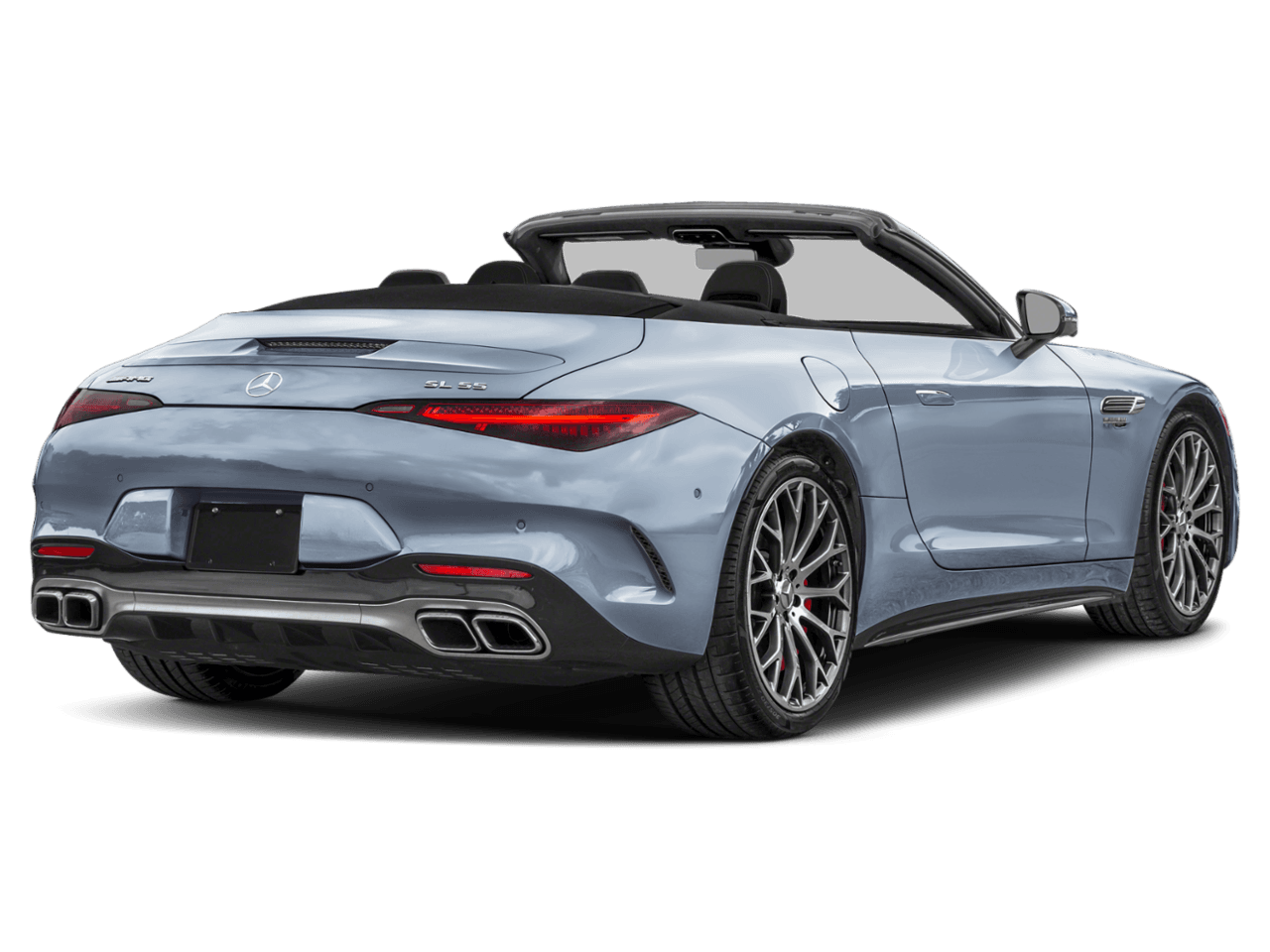 2026 Mercedes-Benz SL AMG SL 55 - Rear 3/4, facing to the right