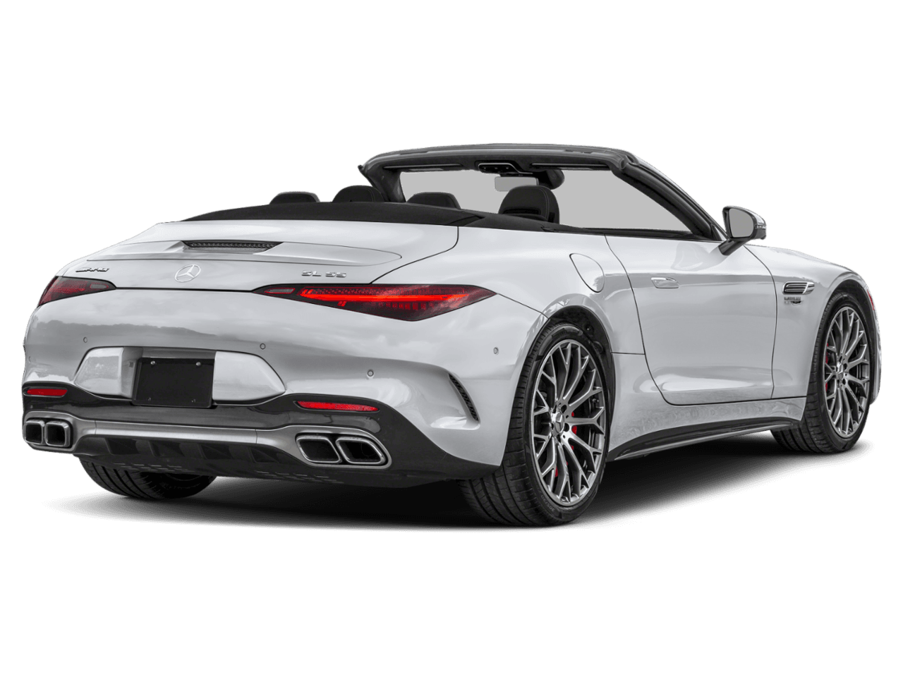 2026 Mercedes-Benz SL AMG SL 55 - Rear 3/4, facing to the right