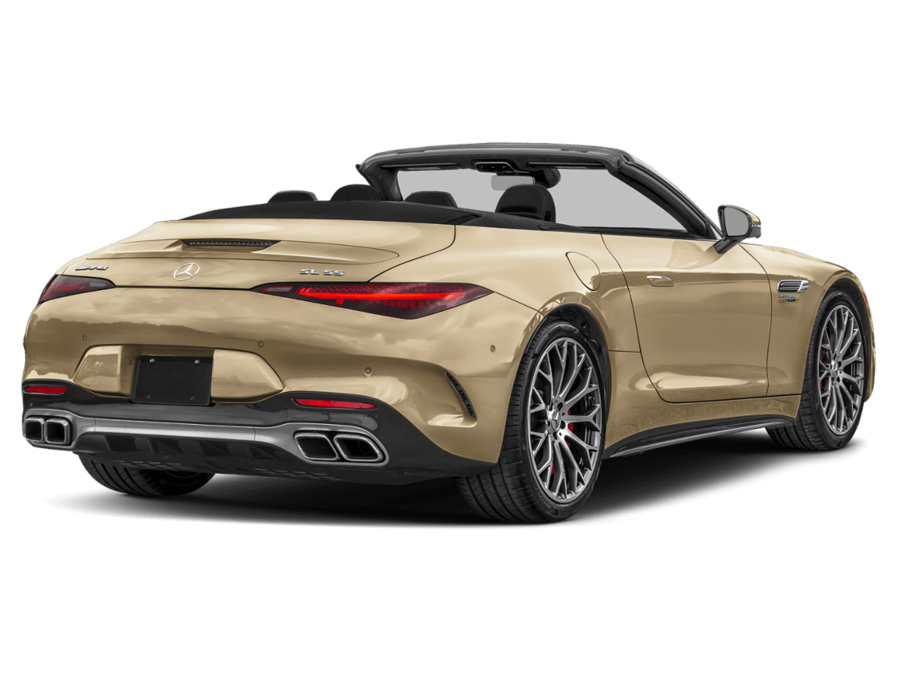 2026 Mercedes-Benz SL AMG SL 55 - Rear 3/4, facing to the right