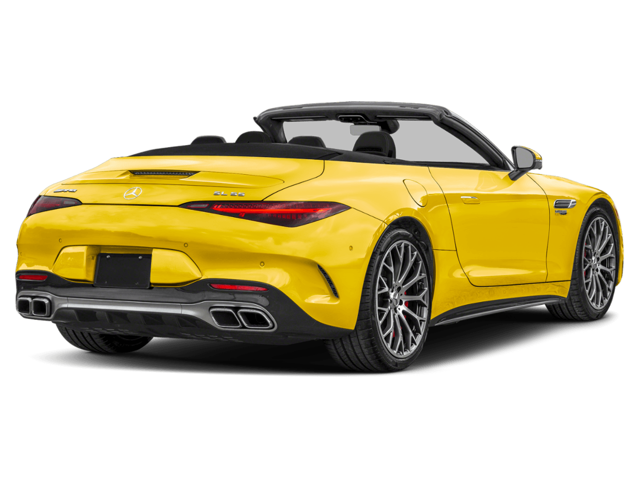 2026 Mercedes-Benz SL AMG SL 55 - Rear 3/4, facing to the right