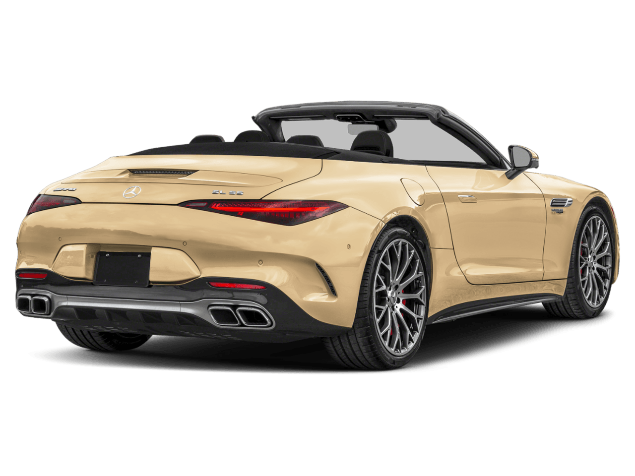2026 Mercedes-Benz SL AMG SL 55 - Rear 3/4, facing to the right