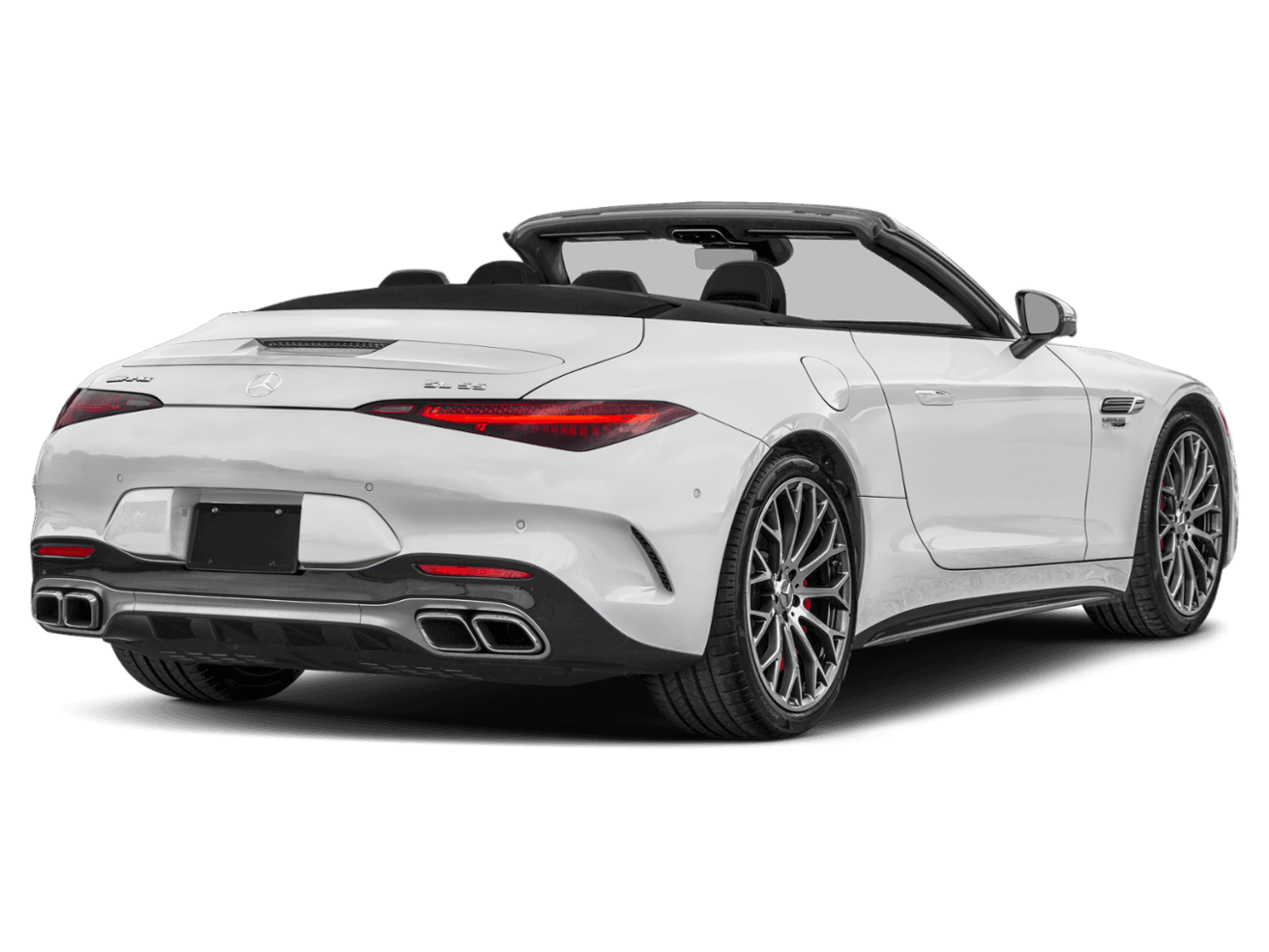 2026 Mercedes-Benz SL AMG SL 55 - Rear 3/4, facing to the right