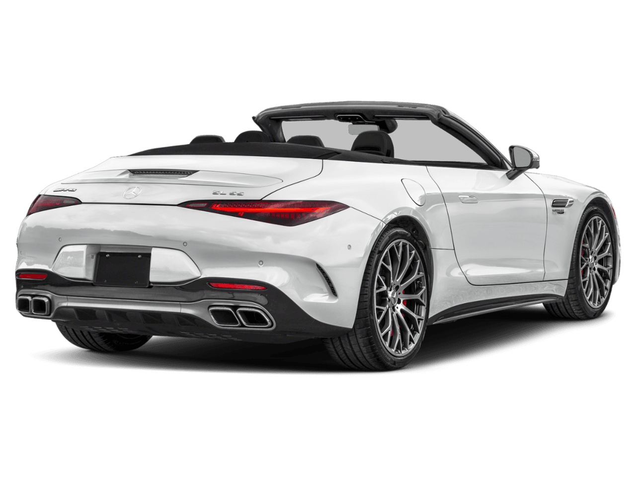 2026 Mercedes-Benz SL AMG SL 55 - Rear 3/4, facing to the right
