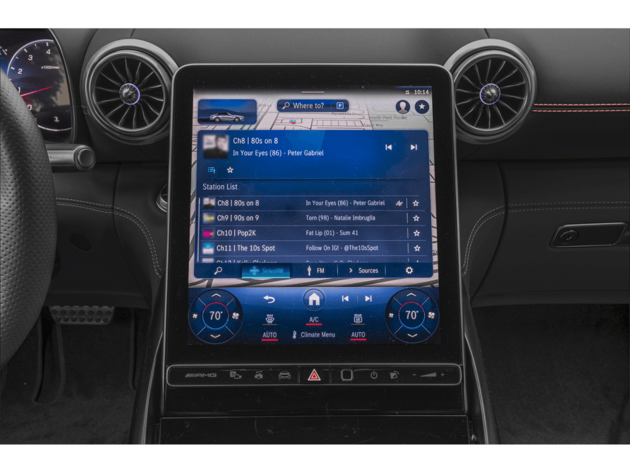 2026 Mercedes-Benz SL AMG SL 55 - Interior Stereo System