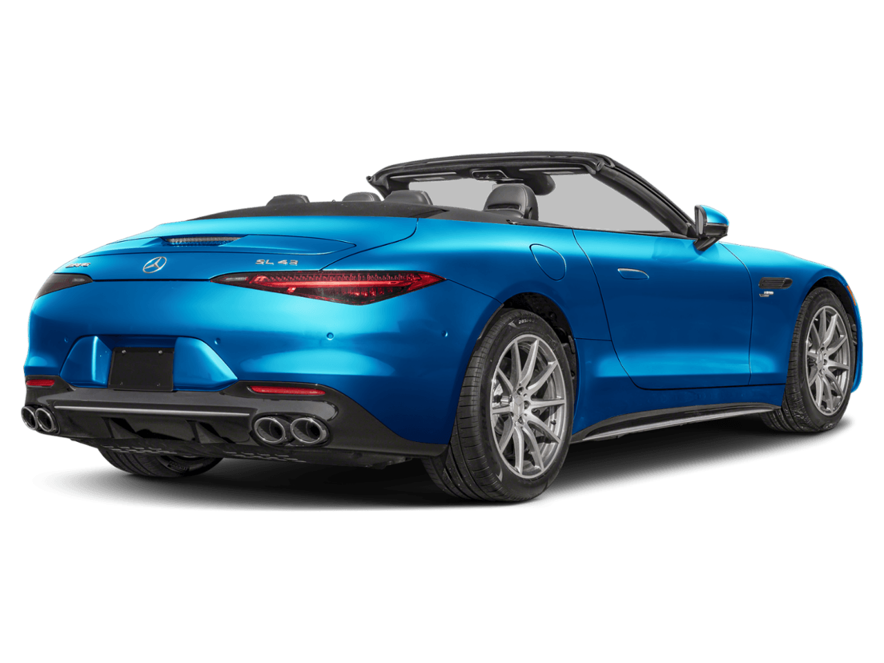 2026 Mercedes-Benz SL AMG SL 43 - Rear 3/4, facing to the right