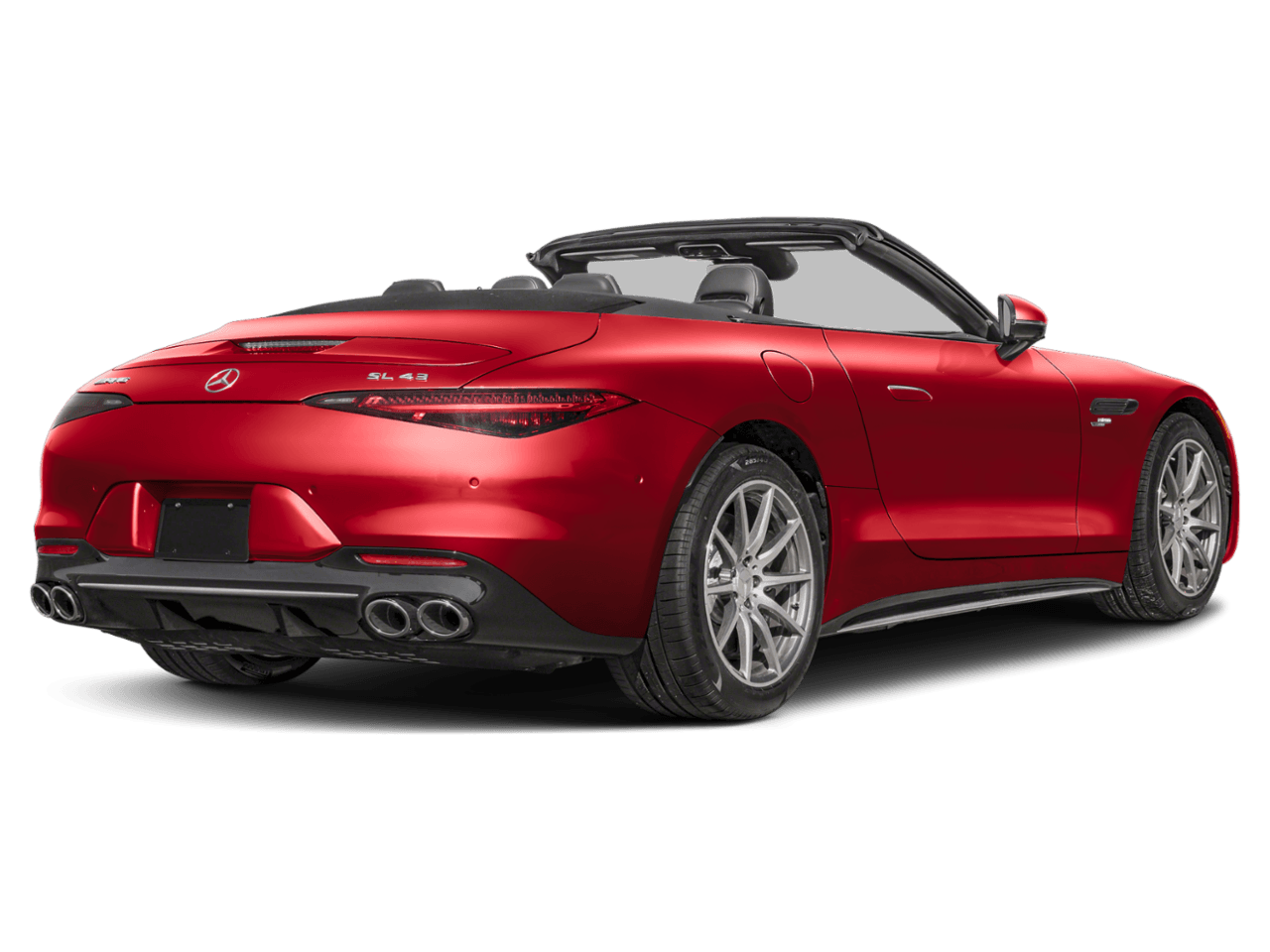 2026 Mercedes-Benz SL AMG SL 43 - Rear 3/4, facing to the right