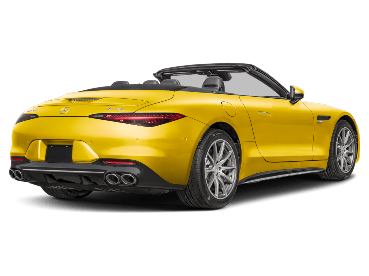 2026 Mercedes-Benz SL AMG SL 43 - Rear 3/4, facing to the right