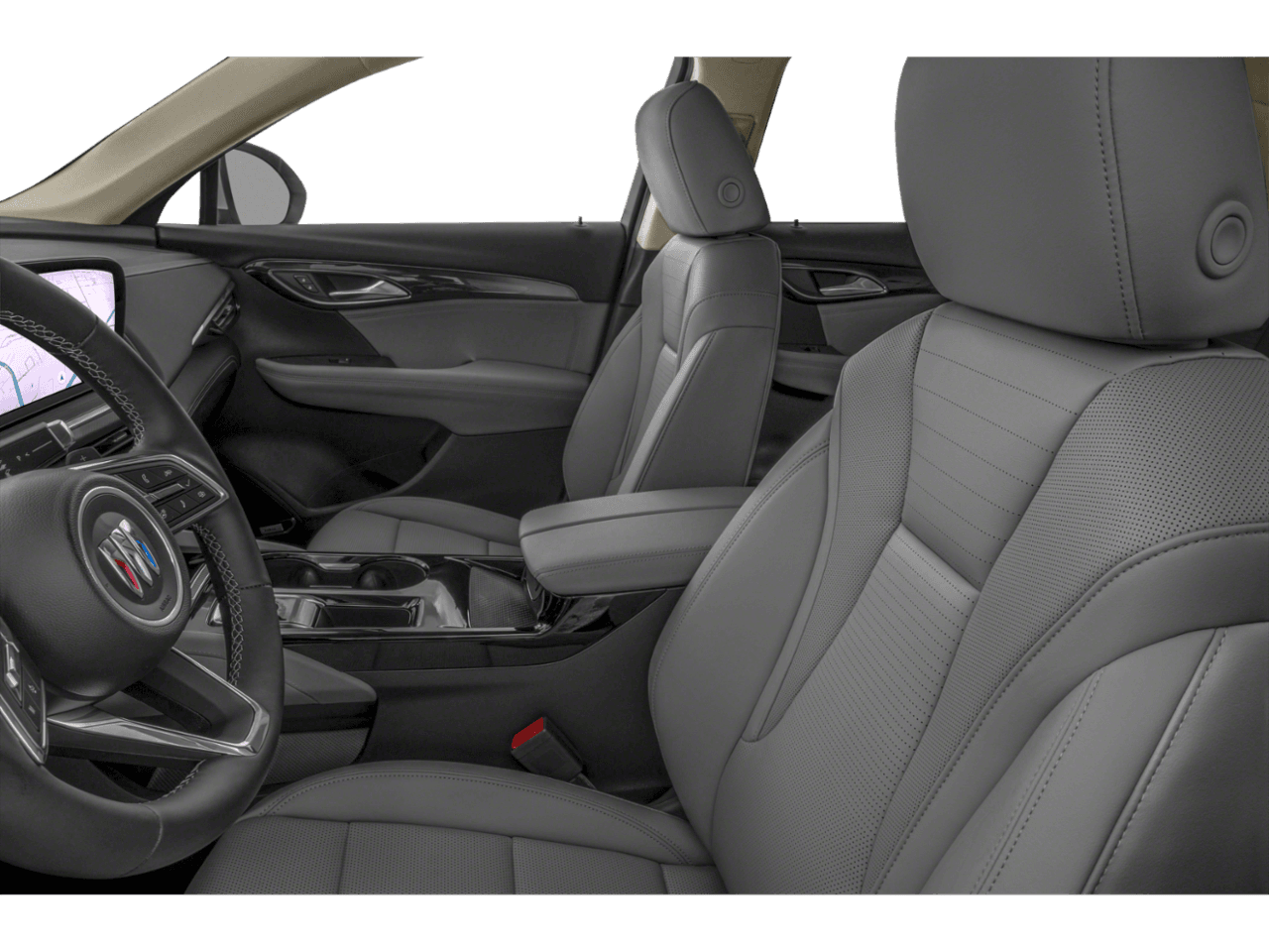 2026 Buick Envision Sport Touring - Interior Driver's Side with Door Open, Front Seat Feature