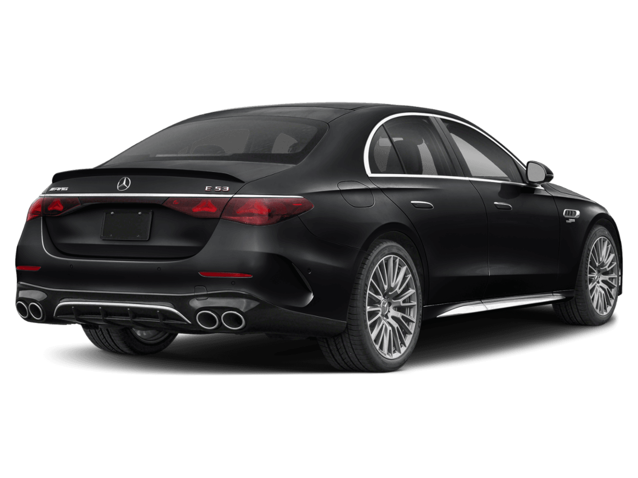 2026 Mercedes-Benz E-Class AMG E 53 E - Rear 3/4, facing to the right