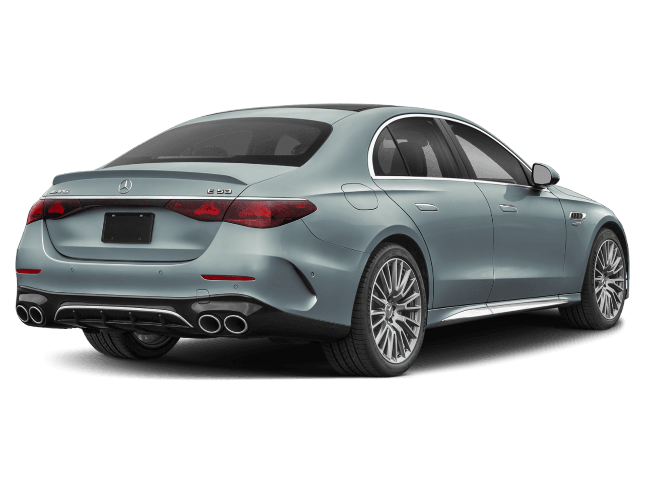 2026 Mercedes-Benz E-Class AMG E 53 E - Rear 3/4, facing to the right