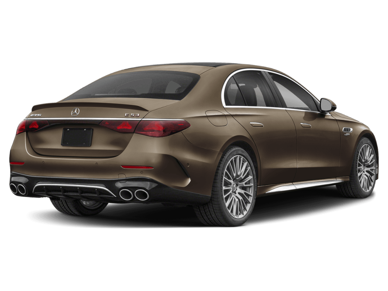 2026 Mercedes-Benz E-Class AMG E 53 E - Rear 3/4, facing to the right