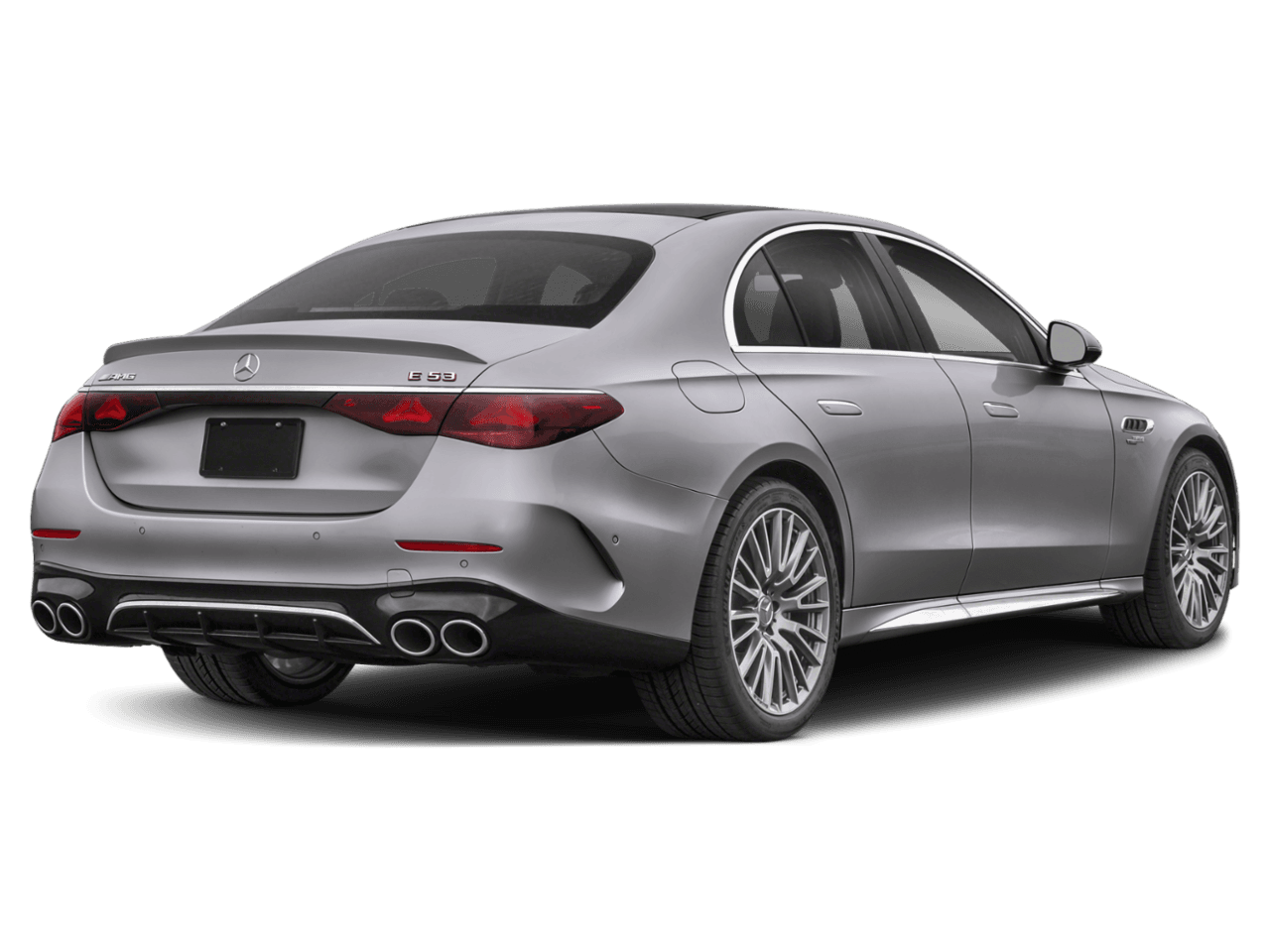 2026 Mercedes-Benz E-Class AMG E 53 E - Rear 3/4, facing to the right