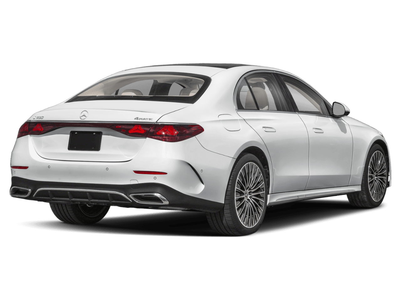 2026 Mercedes-Benz E-Class E 350 - Rear 3/4, facing to the right