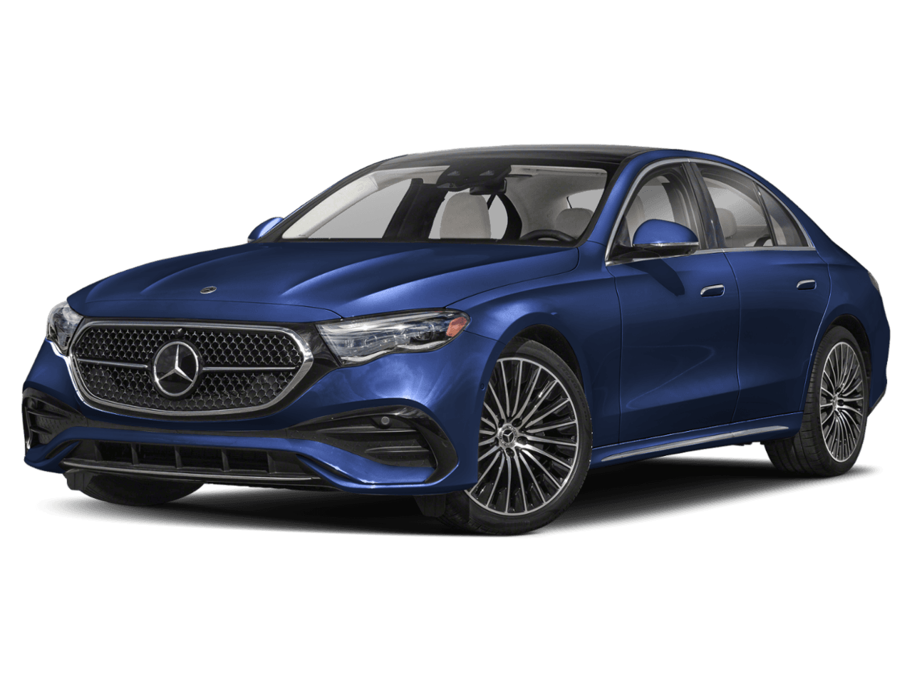 2026 Mercedes-Benz E-Class E 350 - Front 3/4, facing to the left