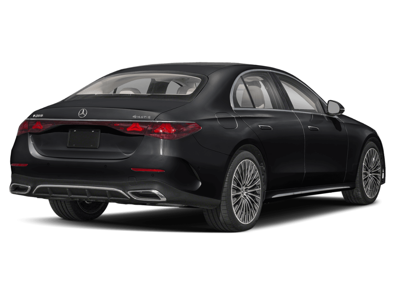 2026 Mercedes-Benz E-Class E 350 - Rear 3/4, facing to the right