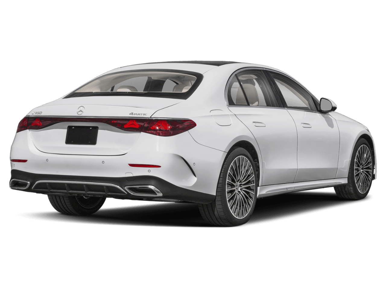2026 Mercedes-Benz E-Class E 350 - Rear 3/4, facing to the right