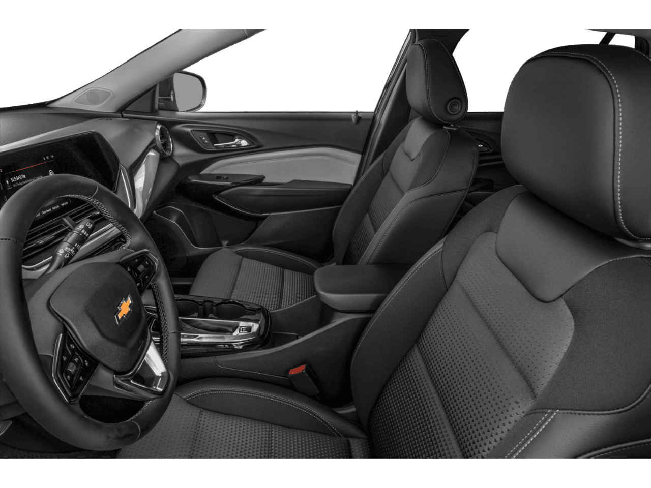 2026 Chevrolet Trax ACTIV - Interior Driver's Side with Door Open, Front Seat Feature