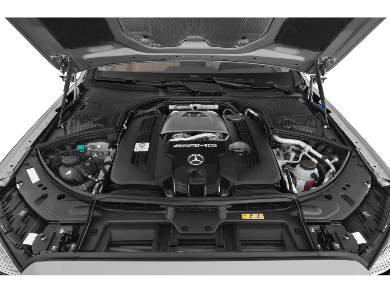2026 Mercedes-Benz S-Class AMG S 63 E - Interior Engine Shot Feature