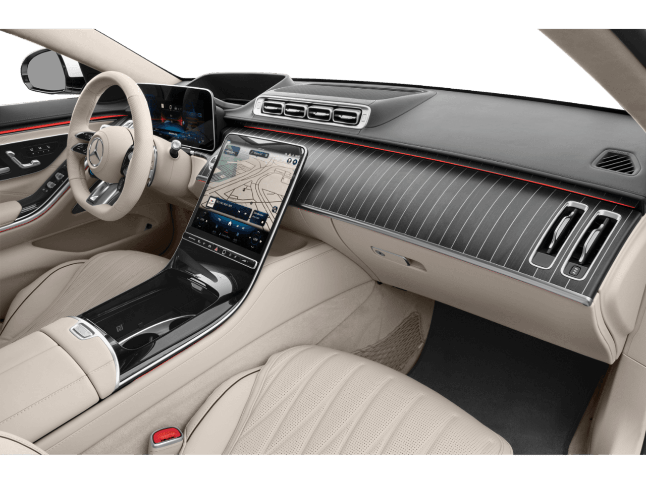 2026 Mercedes-Benz S-Class AMG S 63 E - Interior Passenger Dash