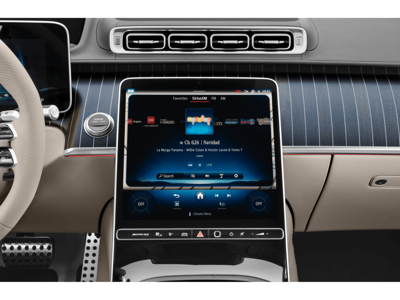 2026 Mercedes-Benz S-Class AMG S 63 E - Interior Stereo System