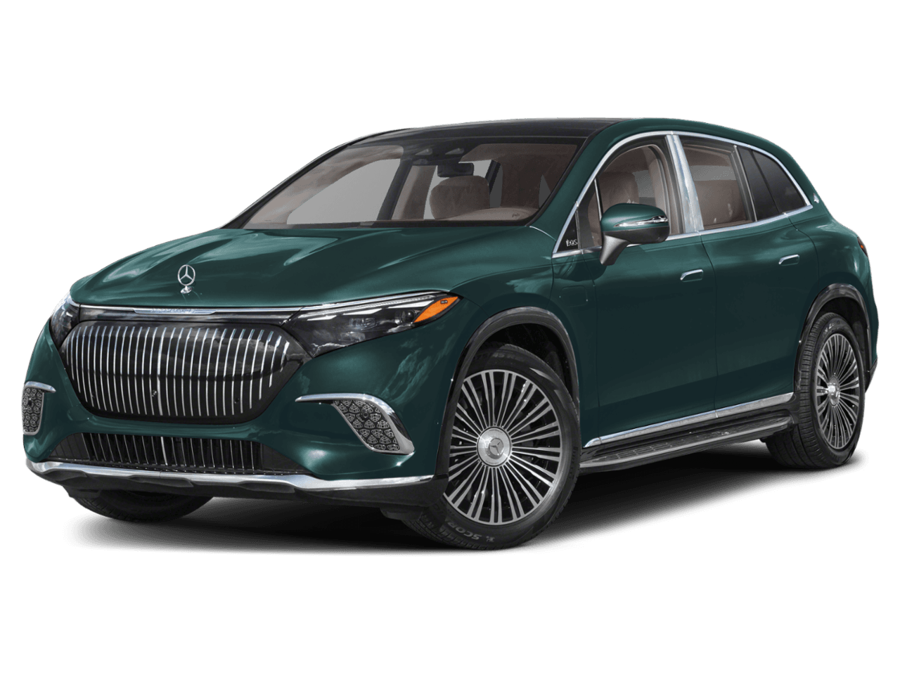 2026 Mercedes-Benz EQS Maybach EQS 680 - Front 3/4, facing to the left