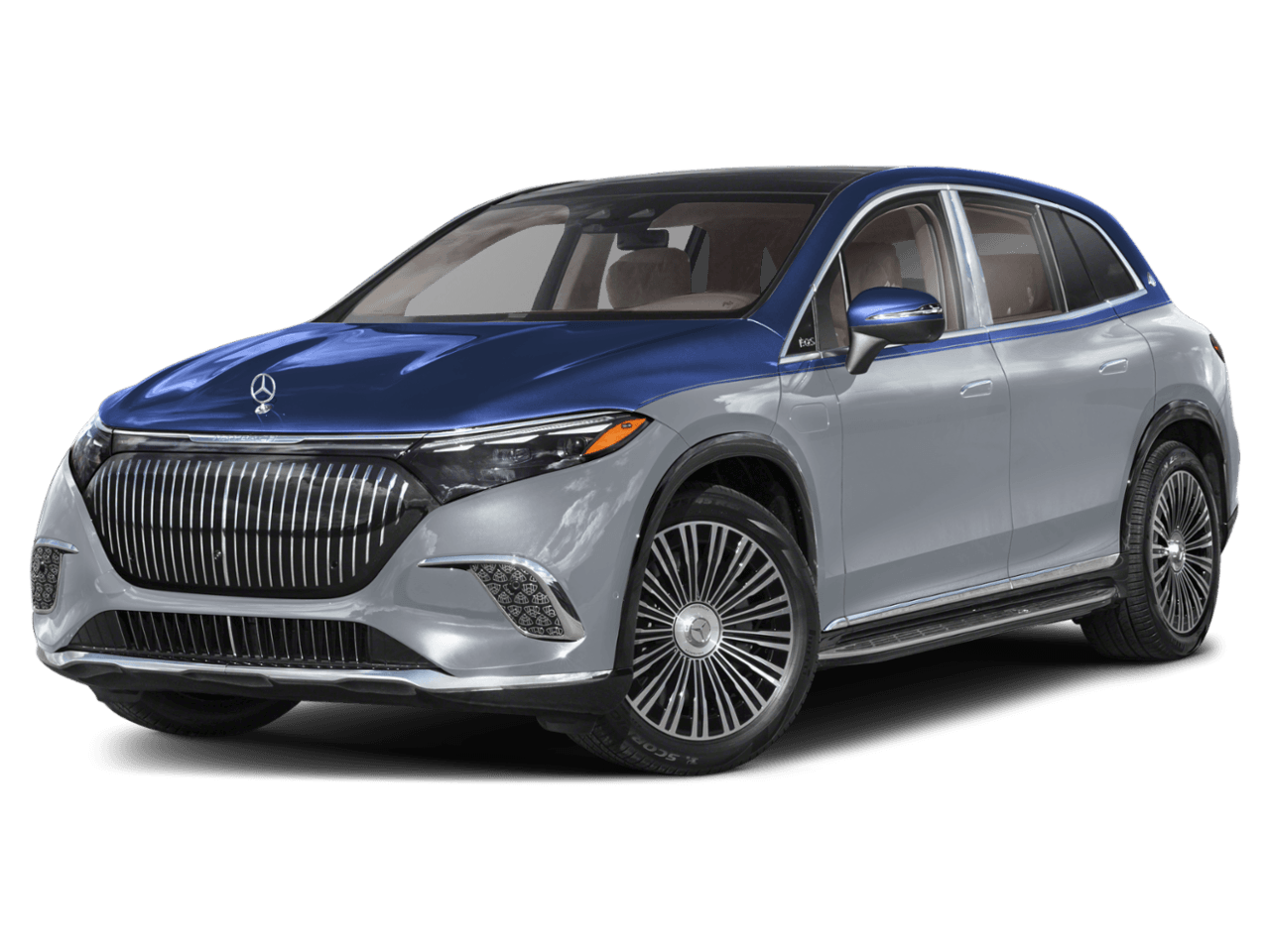 2026 Mercedes-Benz EQS Maybach EQS 680 - Front 3/4, facing to the left