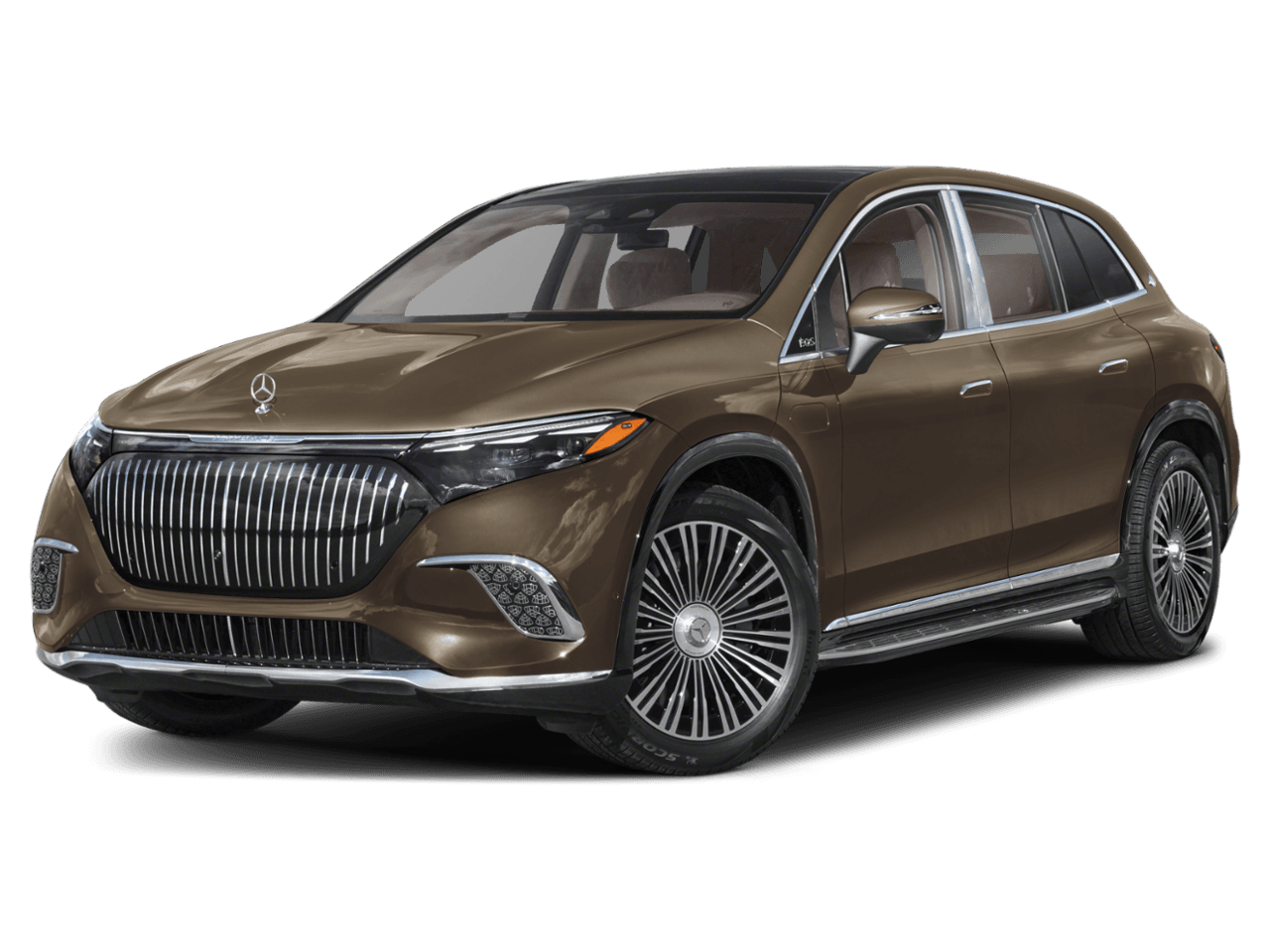 2026 Mercedes-Benz EQS Maybach EQS 680 - Front 3/4, facing to the left