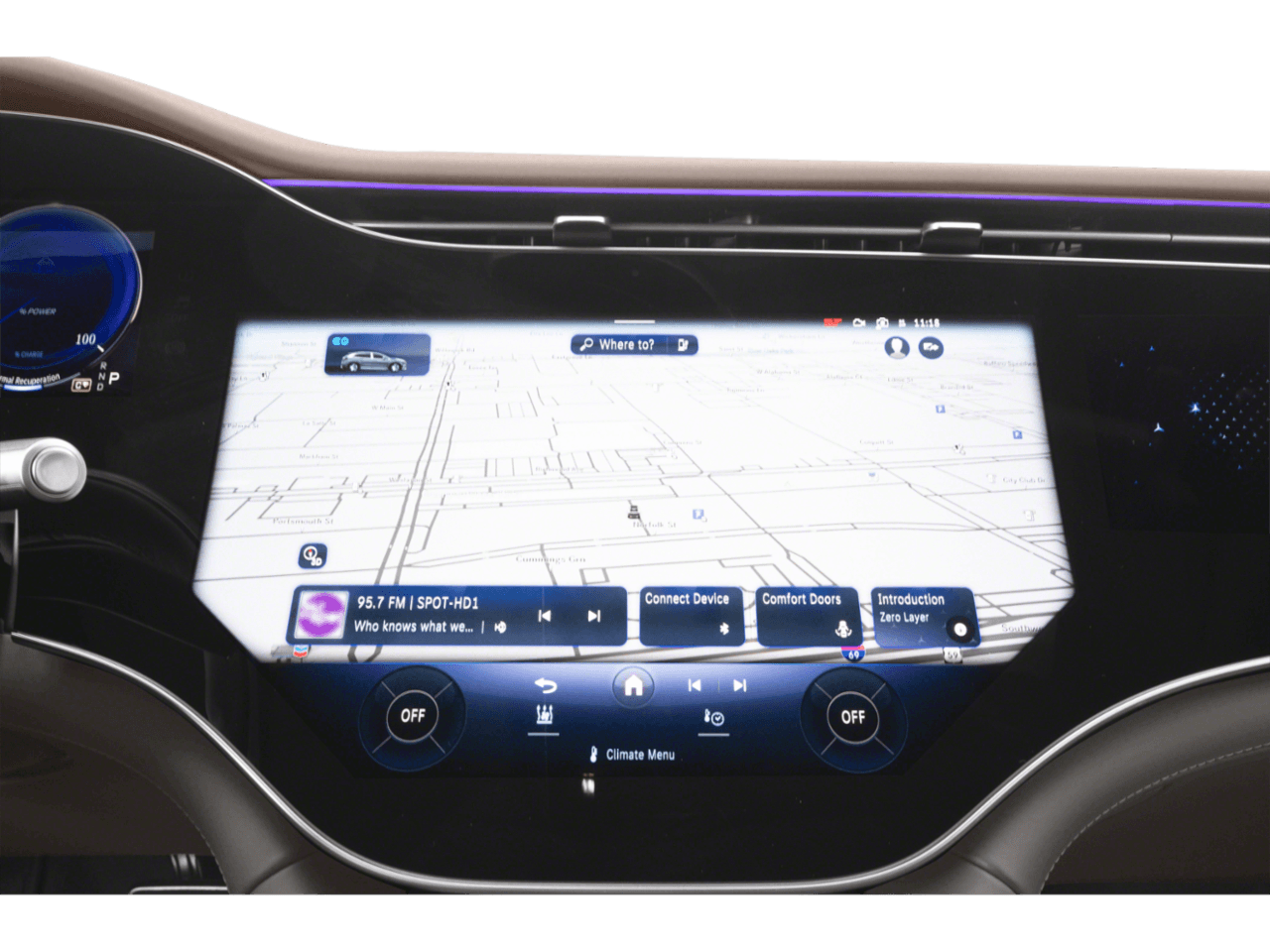 2026 Mercedes-Benz EQS Maybach EQS 680 - Interior Navigation System