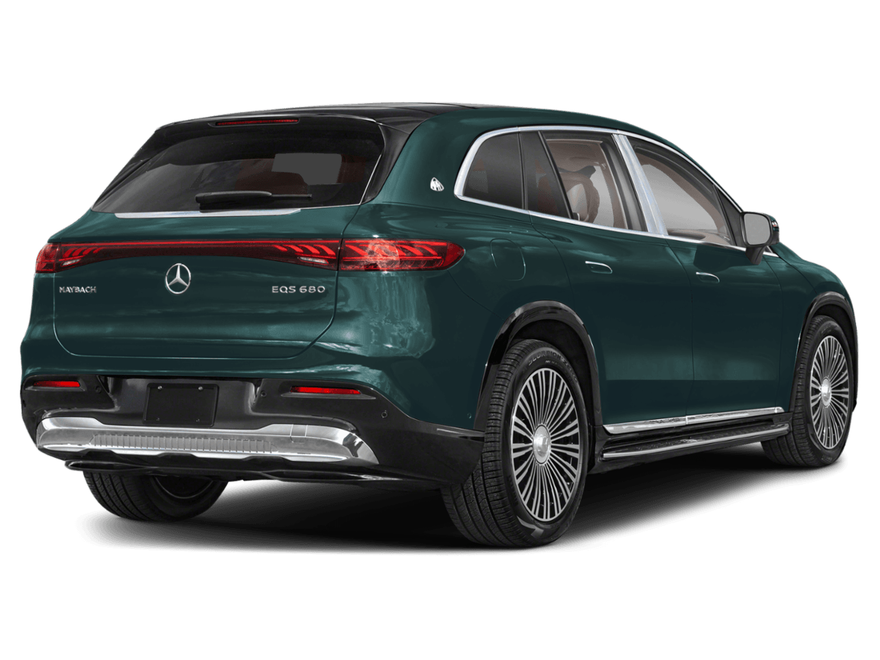 2026 Mercedes-Benz EQS Maybach EQS 680 - Rear 3/4, facing to the right